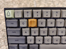 Load image into Gallery viewer, DSA - 1U - Blank Bamboo Key Cap
