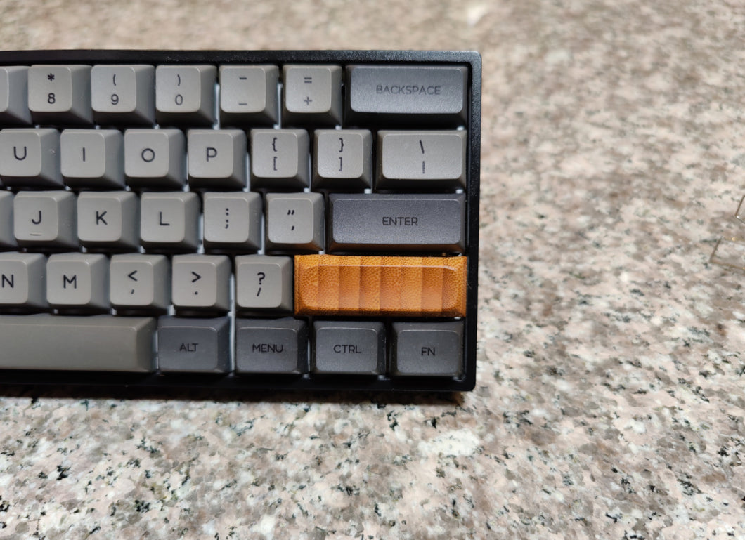 DSA - 2.75U - Blank Bamboo Key Cap