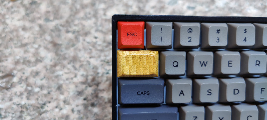 DSA - 1.5U - Blank Bamboo Key Cap